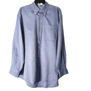 Peter Millar Blue Button Down Shirt